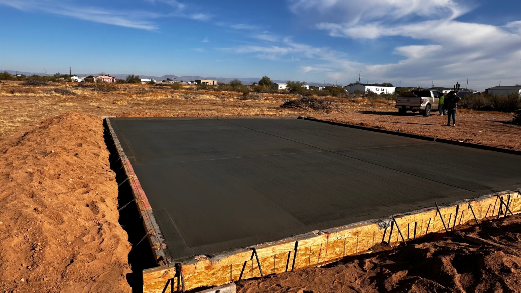 Residential Concrete Patio Slab by Arizona Precision Concrete in Phoenix, AZ